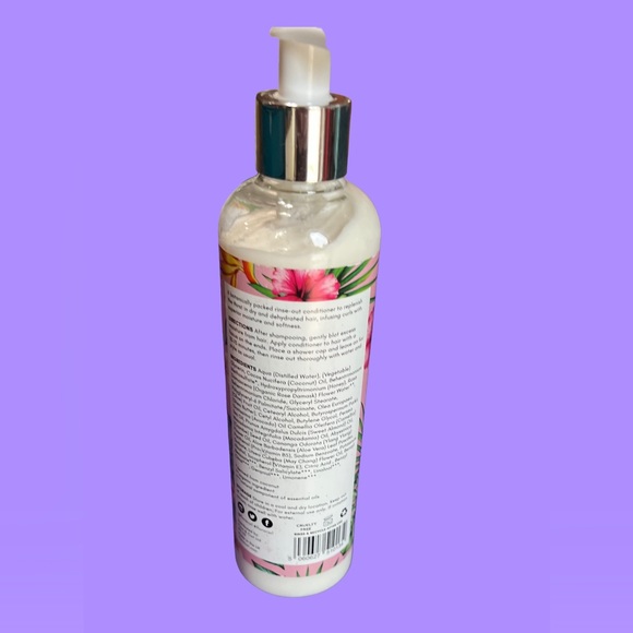 FLORA & CURL HYDRATE ME ORGANIC ROSE & HONEY CREAM SHAMPOO & Conditioner… - Picture 9 of 16